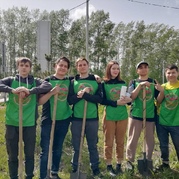 Волонтерская акция «Сохраним зелёный лес»