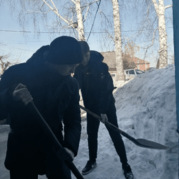 16 марта бойцы студенческого волонтерского отряда 